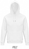 Sudadera Organica Capucha Stellar Sols - Color Blanco